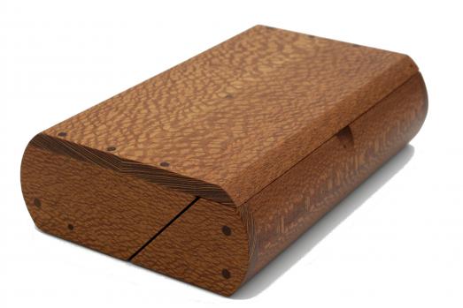 Leopardwood desk box