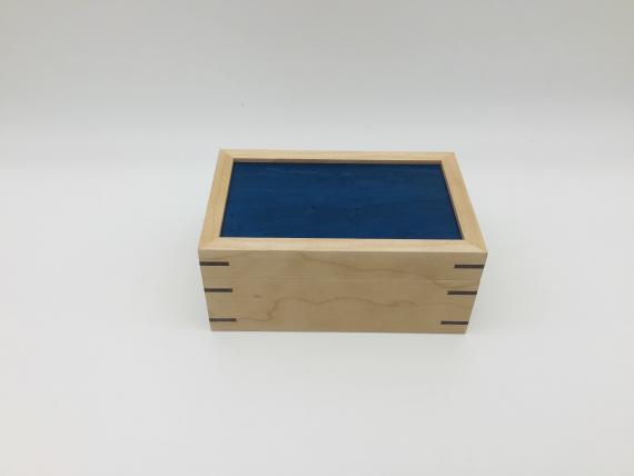 Picture of Quilted Maple Trinket Box