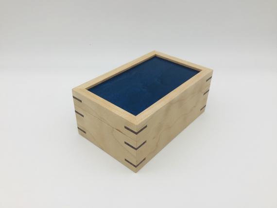 Picture of Quilted Maple Trinket Box