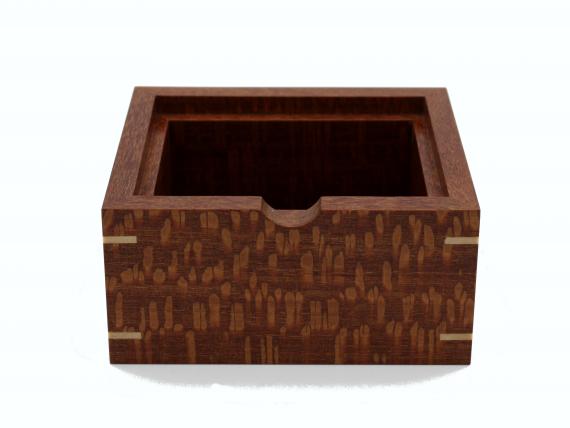 Picture of Leopardwood and Burr Ash Trinket box