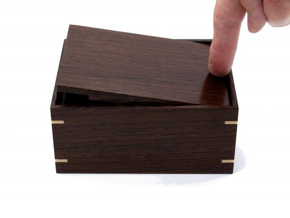 Picture of Wenge Pivot Lid Box