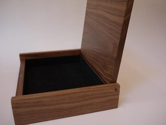 Picture of Black Walnut Desk Box