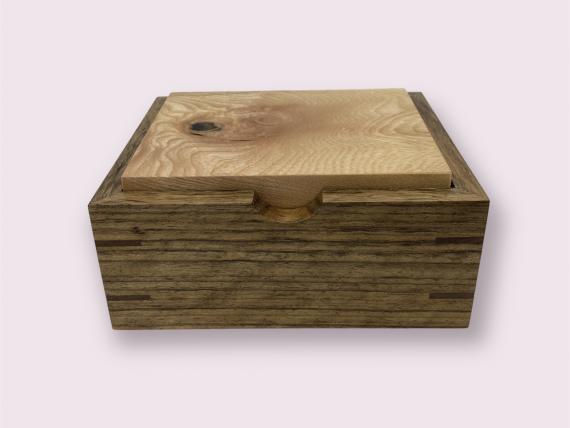 Ovangkol and Burr Ash Trinket Box