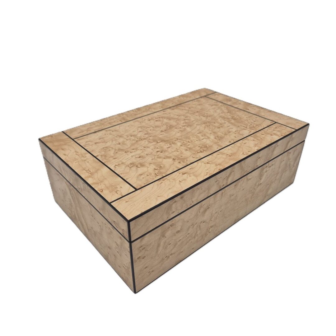 Birds eye maple jewellery box ian brodie