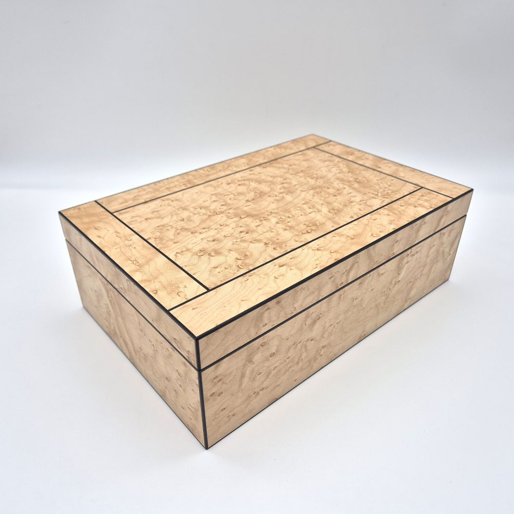 Birds eye maple jewellery box ian brodie