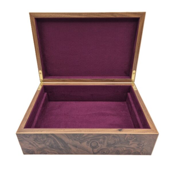 Burr walnut jewellery box ian brodie 05