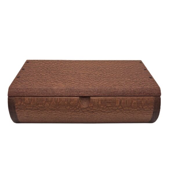 Curved desk box leopardwood ian brodie 02