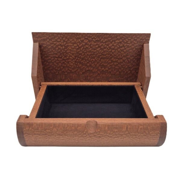 Curved desk box leopardwood ian brodie 03
