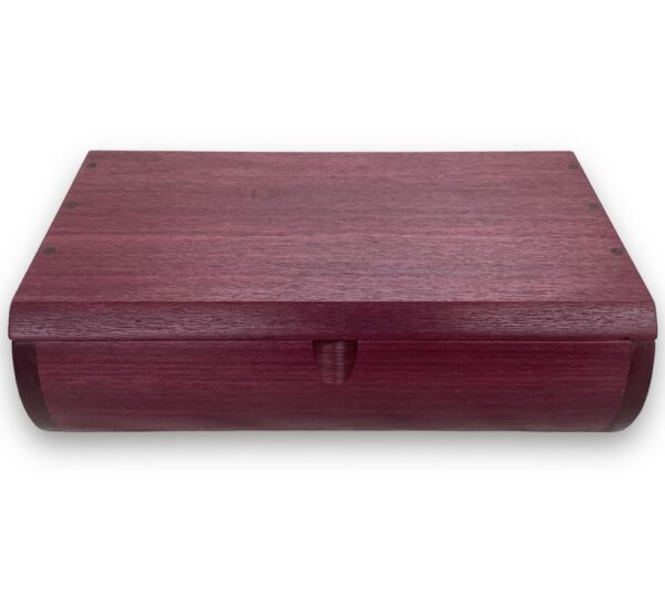 Curved desk box purpleheart ian brodie 02