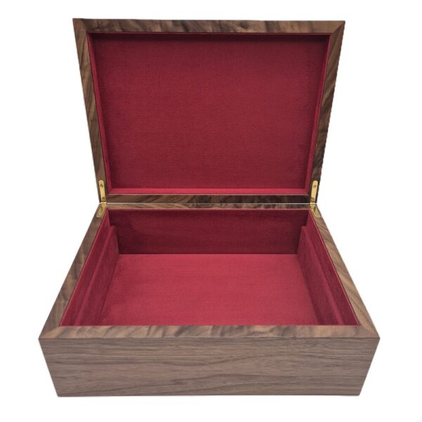 Document box burr walnut lid ian brodie 04