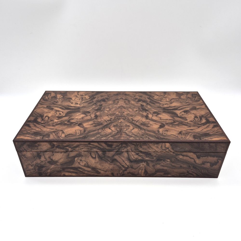 Eight watch box burr walnut ian brodie
