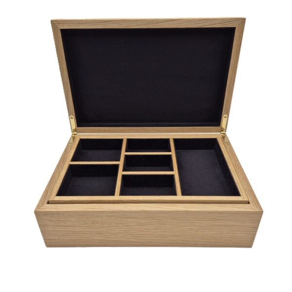 Oak jewellery box ian brodie 03