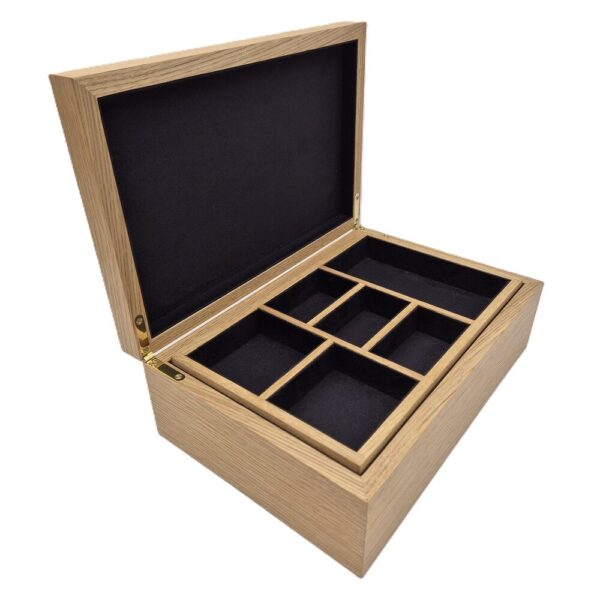 Oak jewellery box ian brodie 04