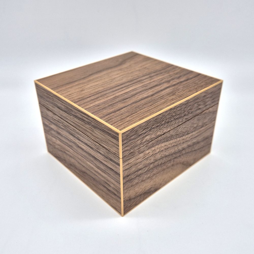 Single watch box black walnut ian brodie