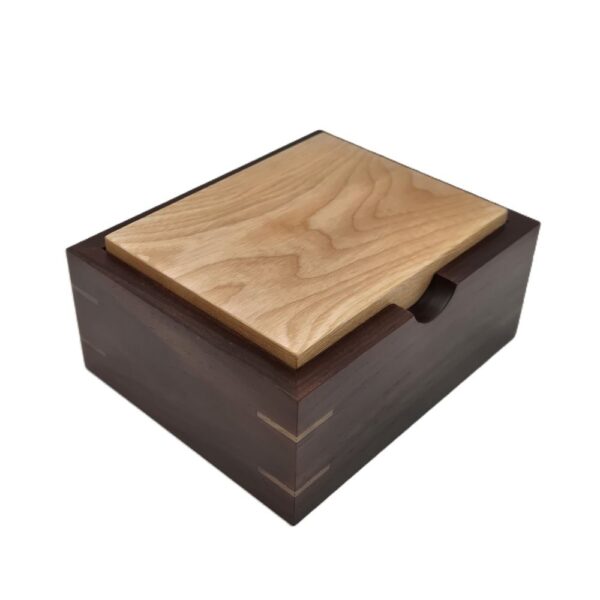 Solid mitred indian rosewood trinket box ian brodie 01
