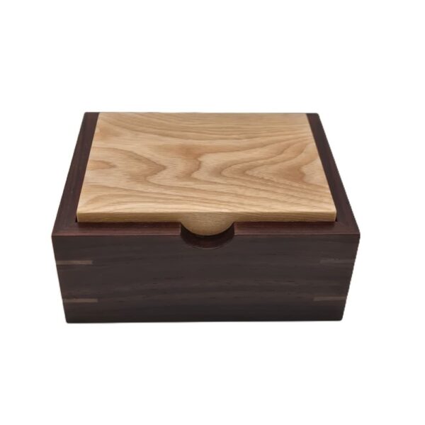 Solid mitred indian rosewood trinket box ian brodie 02