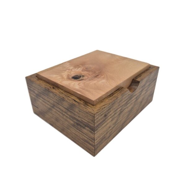 Solid mitred ovangkol trinket box ian brodie 01