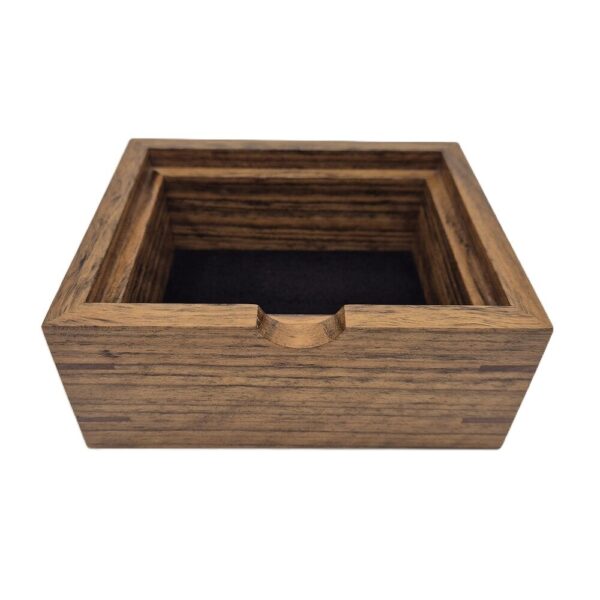Solid mitred ovangkol trinket box ian brodie 03