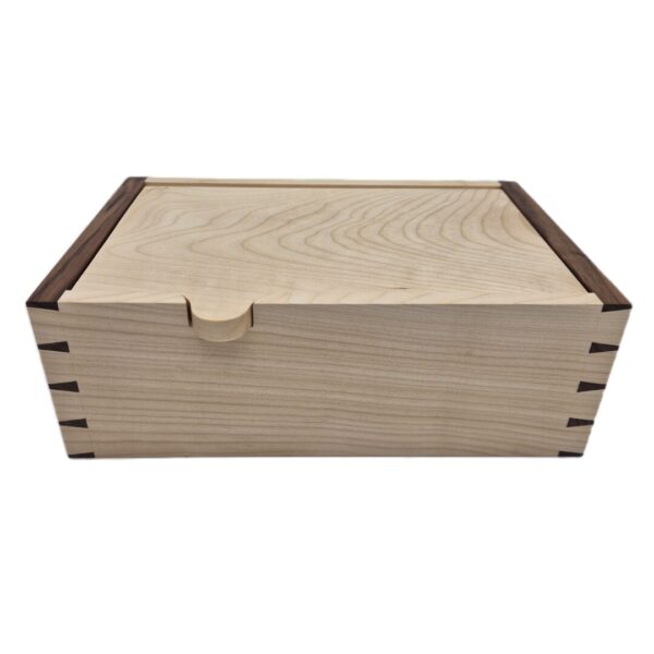 Sycamore and walnut desk box ian brodie 02